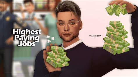 best sims 4 job|sims 4 most profitable career.